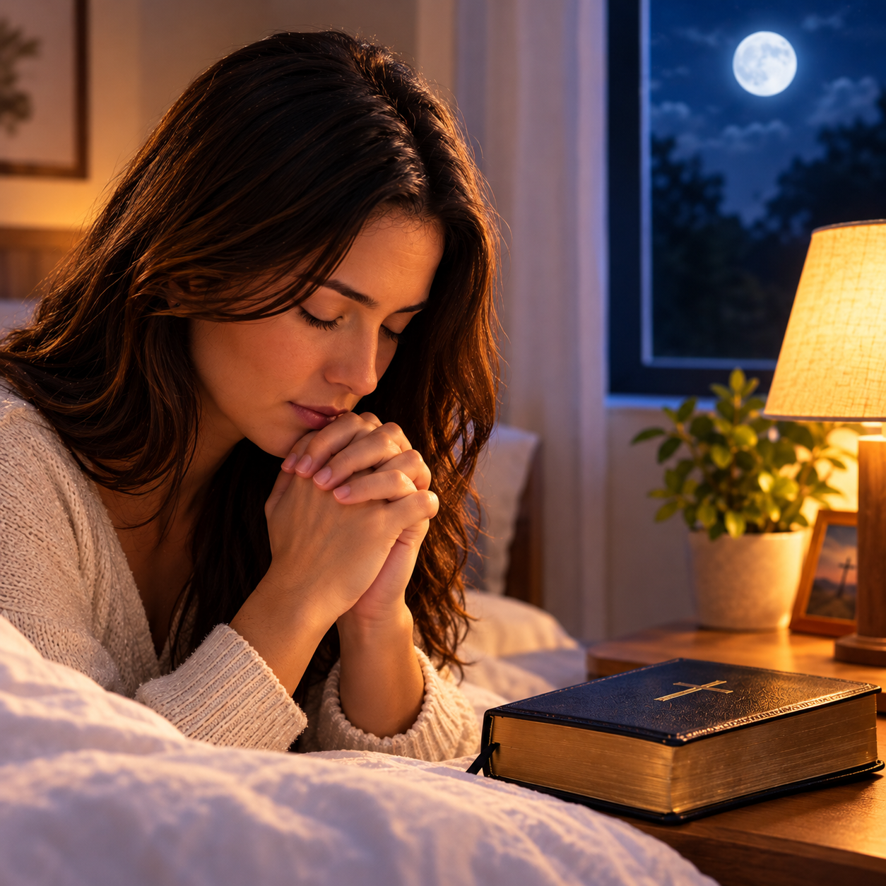 Oração para Dormir em Paz: Entregue Sua Noite nas Mãos de Deus
